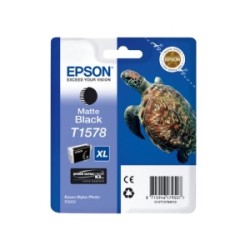 EPSON CARTUCCIA D\'INCHIOSTRO NERO (OPACO) C13T15784010 T1578 1000 COPIE 25,9ML ORIGINALE