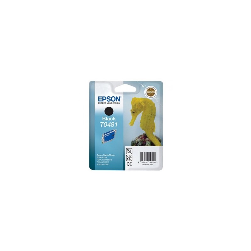 EPSON CARTUCCIA D\'INCHIOSTRO NERO C13T04814010 T0481 13ML ORIGINALE EPSON CARTUCCIA D\'INCHIOSTRO NERO C13T04814010 T0481 13ML ORIGINALE