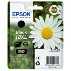 EPSON CARTUCCIA D\'INCHIOSTRO NERO C13T18114012 T1811 470 COPIE 11,5ML CARTUCCIE DÂ´INCHIOS ORIGINALE