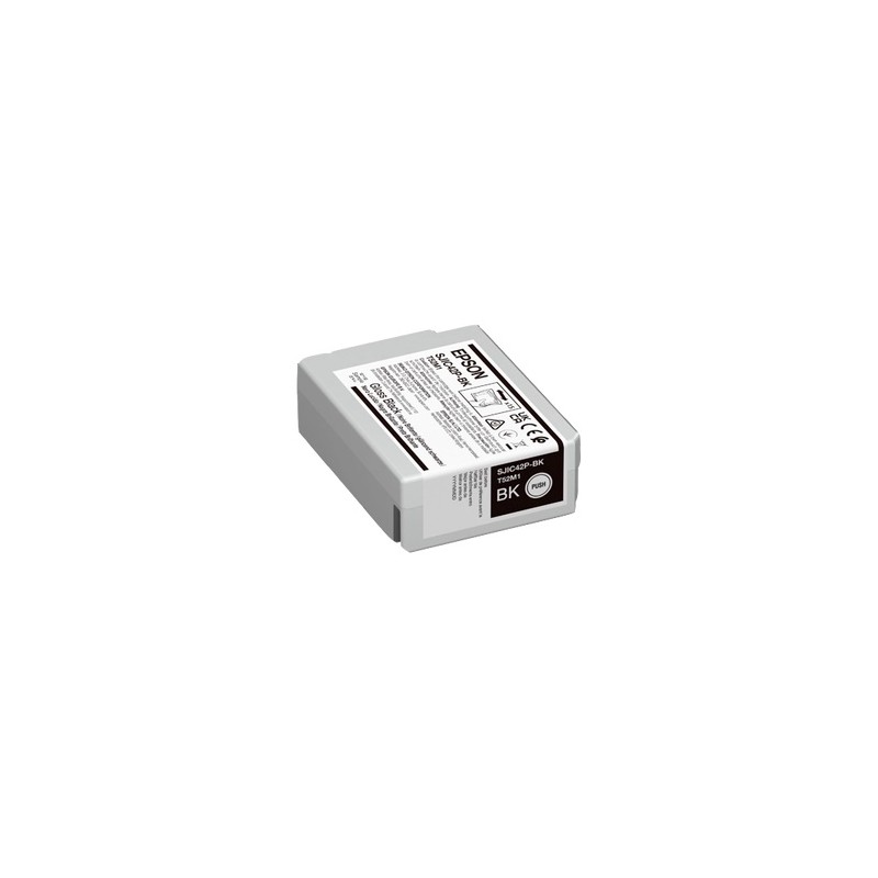 EPSON CARTUCCIA D\'INCHIOSTRO NERO C13T52M140 SJIC42P-BK 50ML ORIGINALE EPSON CARTUCCIA D\'INCHIOSTRO NERO C13T52M140 SJIC42P-BK 50ML ORIGINALE