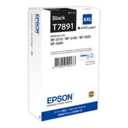 EPSON CARTUCCIA D\'INCHIOSTRO NERO C13T789140 T7891 4000 COPIE 65,1ML XXL ORIGINALE