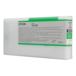 EPSON CARTUCCIA D\'INCHIOSTRO VERDE C13T653B00 T653B 200ML ORIGINALE