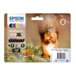 EPSON MULTIPACK NERO / CIANO / MAGENTA / GIALLO / CIANO (CHIARO) / MAGENTA (CHIARO) C13T37 ORIGINALE