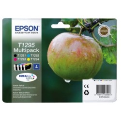 EPSON MULTIPACK NERO / CIANO / MAGENTA / GIALLO C13T12954012 T1295 4 CARTUCCE D\'INCHIOSTRO ORIGINALE