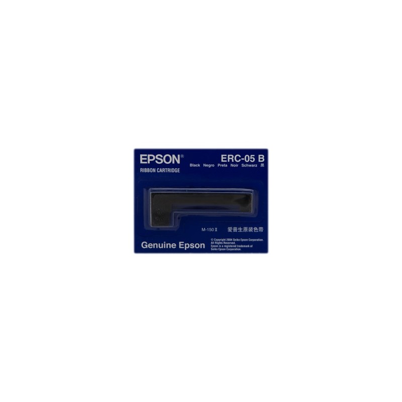 EPSON NASTRO COLORATO NERO C43S015352 ERC-05 B ORIGINALE EPSON NASTRO COLORATO NERO C43S015352 ERC-05 B ORIGINALE