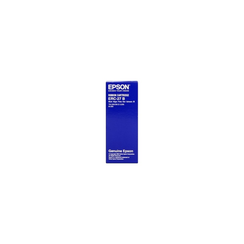 EPSON NASTRO COLORATO NERO C43S015366 ERC-27B ORIGINALE EPSON NASTRO COLORATO NERO C43S015366 ERC-27B ORIGINALE