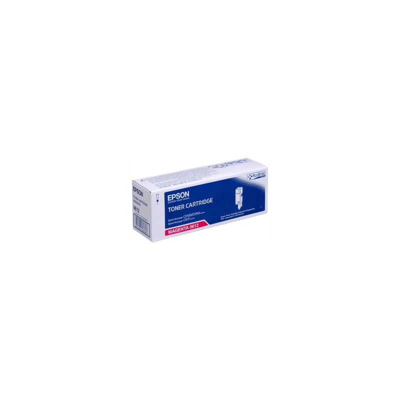 EPSON TONER MAGENTA C13S050612 0612 1400 COPIE ORIGINALE EPSON TONER MAGENTA C13S050612 0612 1400 COPIE ORIGINALE