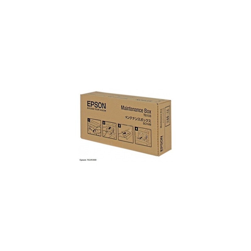 EPSON UNITA DI MANUTENZIONE C13T619300 T619300 CONTENITORE DI MANUTENZIONE, TANICA DI MAN ORIGINALE EPSON UNITA DI MANUTENZIONE C13T619300 T619300 CONTENITORE DI MANUTENZIONE, TANICA DI MAN ORIGINALE
