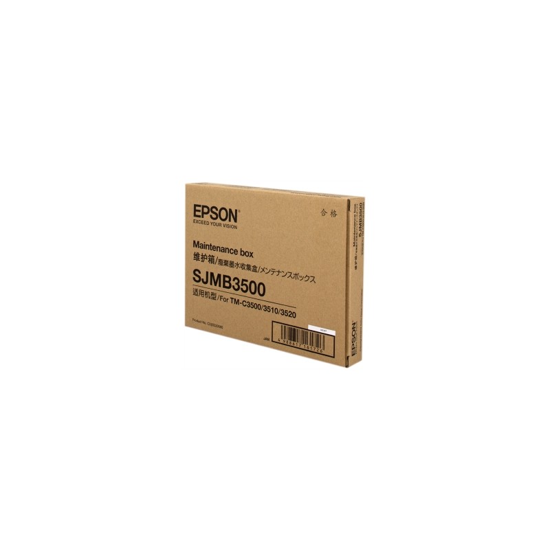 EPSON UNITA DI MANUTENZIONE C33S020580 SJMB3500 MAINTENANCE BOX ORIGINALE EPSON UNITA DI MANUTENZIONE C33S020580 SJMB3500 MAINTENANCE BOX ORIGINALE