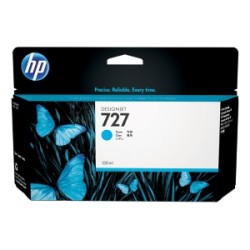 HP CARTUCCIA D\'INCHIOSTRO CIANO B3P19A 727 130ML ORIGINALE