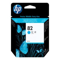 HP CARTUCCIA D\'INCHIOSTRO CIANO C4911A 82 69ML ORIGINALE