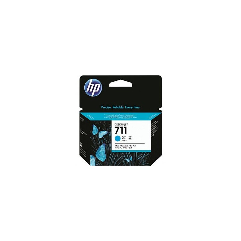 HP CARTUCCIA D\'INCHIOSTRO CIANO CZ130A 711 29ML STANDARD ORIGINALE