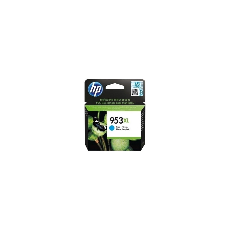 HP CARTUCCIA D\'INCHIOSTRO CIANO F6U16AE 953 XL 1450 COPIE ORIGINALE HP CARTUCCIA D\'INCHIOSTRO CIANO F6U16AE 953 XL 1450 COPIE ORIGINALE