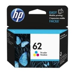 HP CARTUCCIA D\'INCHIOSTRO DIFFERENTI COLORI C2P06AE 62 165 COPIE ORIGINALE