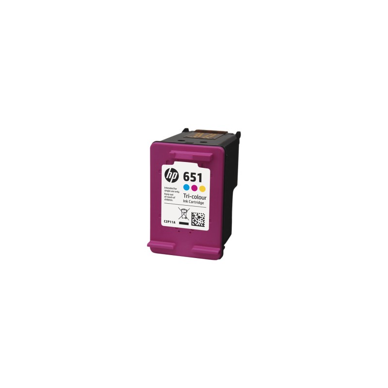 HP CARTUCCIA D\'INCHIOSTRO DIFFERENTI COLORI C2P11AE 651 300 COPIE ORIGINALE HP CARTUCCIA D\'INCHIOSTRO DIFFERENTI COLORI C2P11AE 651 300 COPIE ORIGINALE