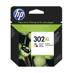 HP CARTUCCIA D\'INCHIOSTRO DIFFERENTI COLORI F6U67AE 302 XL 300 COPIE ORIGINALE