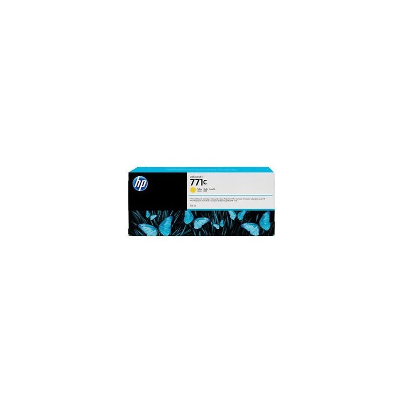 HP CARTUCCIA D\'INCHIOSTRO GIALLO B6Y10A 771C 775ML ORIGINALE HP CARTUCCIA D\'INCHIOSTRO GIALLO B6Y10A 771C 775ML ORIGINALE