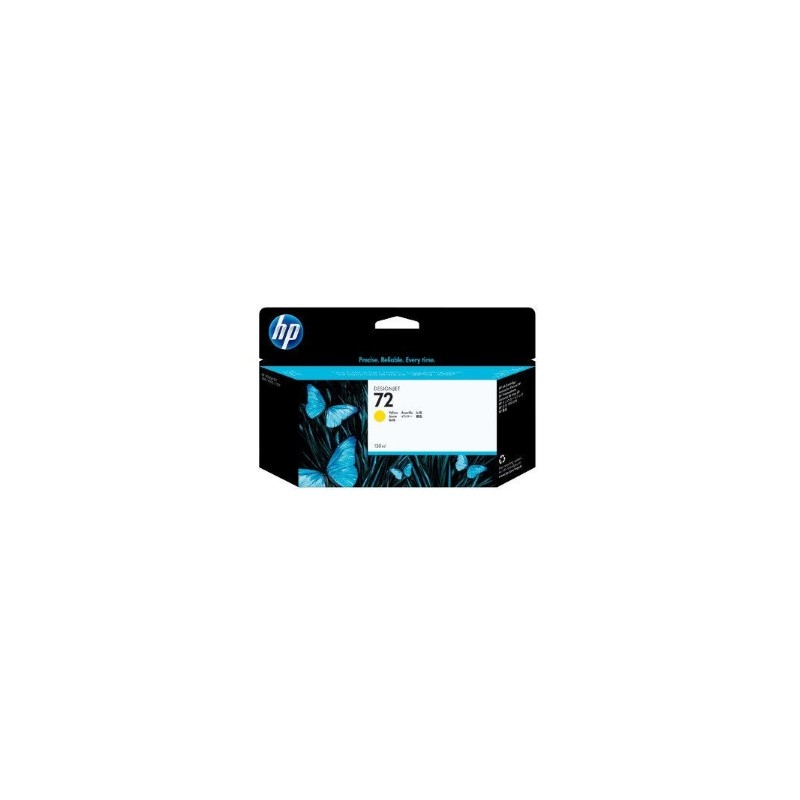 HP CARTUCCIA D\'INCHIOSTRO GIALLO C9373A 72 130ML ORIGINALE HP CARTUCCIA D\'INCHIOSTRO GIALLO C9373A 72 130ML ORIGINALE