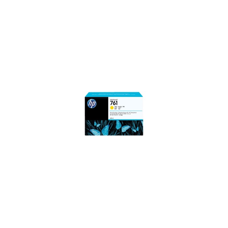 HP CARTUCCIA D\'INCHIOSTRO GIALLO CM992A 761 400ML ORIGINALE HP CARTUCCIA D\'INCHIOSTRO GIALLO CM992A 761 400ML ORIGINALE
