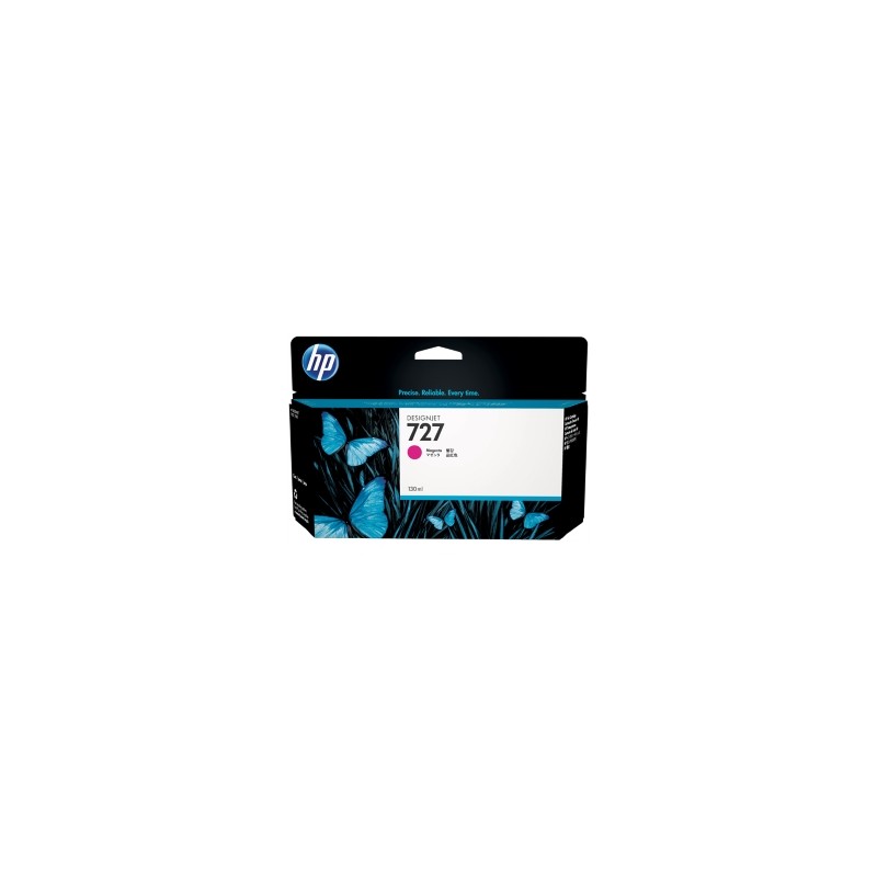 HP CARTUCCIA D\'INCHIOSTRO MAGENTA B3P20A 727 130ML ORIGINALE HP CARTUCCIA D\'INCHIOSTRO MAGENTA B3P20A 727 130ML ORIGINALE
