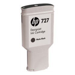 HP CARTUCCIA D\'INCHIOSTRO NERO (OPACO) 727 300ML C1Q12A 300ML ORIGINALE