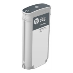 HP CARTUCCIA D\'INCHIOSTRO NERO (OPACO) F9J99A 745 130ML ORIGINALE