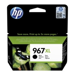 HP CARTUCCIA D\'INCHIOSTRO NERO 3JA31AE 967 XL 3000 COPIE ORIGINALE