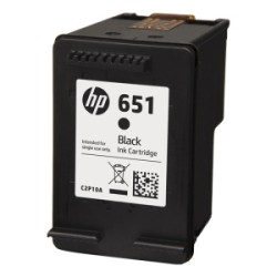 HP CARTUCCIA D\'INCHIOSTRO NERO C2P10AE 651 600 COPIE ORIGINALE