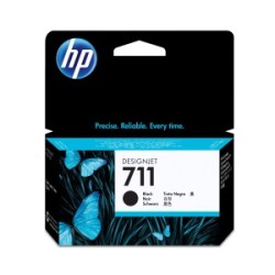 HP CARTUCCIA D\'INCHIOSTRO NERO CZ129A 711 38ML INK CARTRIDGE, STANDARD ORIGINALE