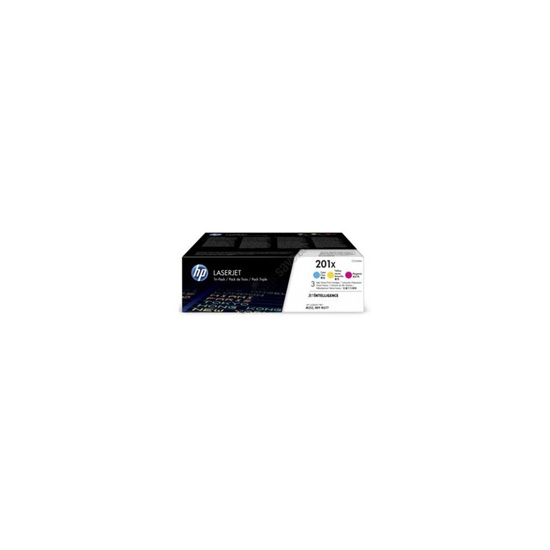 HP MULTIPACK CIANO / MAGENTA / GIALLO CF253XM 201X ORIGINALE