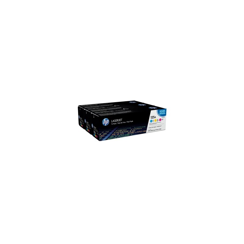 HP MULTIPACK CIANO / MAGENTA / GIALLO CF373AM 125A CB541A + CB542A + CB543A ORIGINALE HP MULTIPACK CIANO / MAGENTA / GIALLO CF373AM 125A CB541A + CB542A + CB543A ORIGINALE