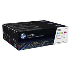 HP MULTIPACK CIANO / MAGENTA / GIALLO U0SL1AM 131A CF211A + CF212A + CF213A ORIGINALE