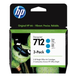 HP MULTIPACK CIANO 3ED77A 712 ORIGINALE
