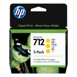 HP MULTIPACK GIALLO 3ED79A 712 ORIGINALE