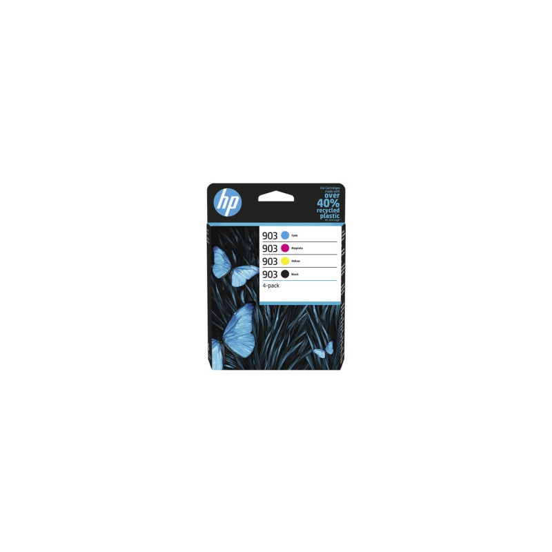 HP MULTIPACK NERO / CIANO / MAGENTA / GIALLO 6ZC73AE 903 ORIGINALE HP MULTIPACK NERO / CIANO / MAGENTA / GIALLO 6ZC73AE 903 ORIGINALE