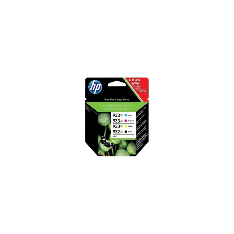 HP MULTIPACK NERO / CIANO / MAGENTA / GIALLO C2P42AE MCVP 01 932 XL + 933 XL ORIGINALE HP MULTIPACK NERO / CIANO / MAGENTA / GIALLO C2P42AE MCVP 01 932 XL + 933 XL ORIGINALE