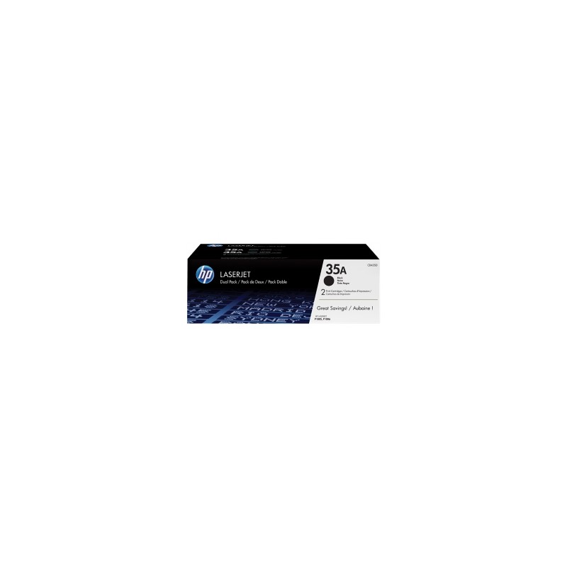 HP MULTIPACK NERO CB435AD 35A TWIN PACK ORIGINALE HP MULTIPACK NERO CB435AD 35A TWIN PACK ORIGINALE