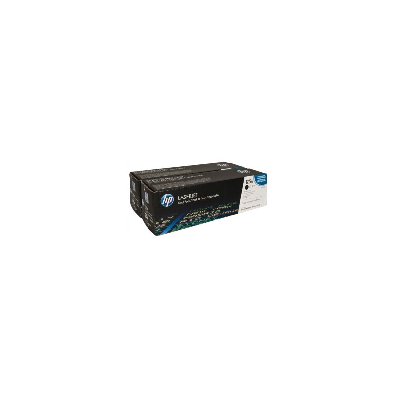 HP MULTIPACK NERO CB540AD 125A PACCO DOPPIO A 2.200 PAG. ORIGINALE