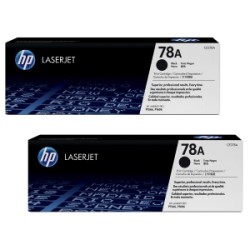 HP MULTIPACK NERO CE278AD 78A CONFEZIONE DOPPIA: 2X CE278A ORIGINALE