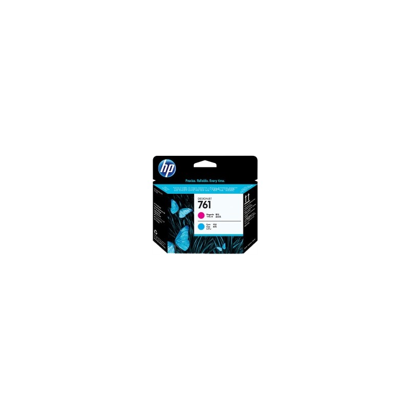 HP TESTINA PER STAMPA CIANO / MAGENTA CH646A 761 ORIGINALE HP TESTINA PER STAMPA CIANO / MAGENTA CH646A 761 ORIGINALE