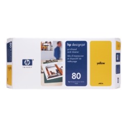 HP TESTINA PER STAMPA GIALLO C4823A 80 INCL. DEPURATORE ORIGINALE