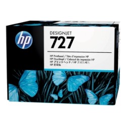 HP TESTINA PER STAMPA NERO / CIANO / MAGENTA / GIALLO B3P06A 727 ORIGINALE