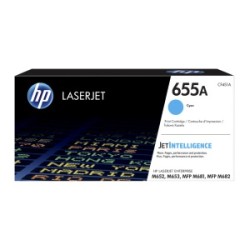 HP TONER CIANO CF451A 655A 10500 COPIE ORIGINALE