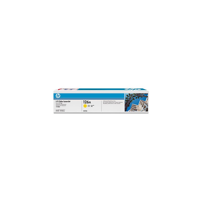 HP TONER GIALLO CE312A 126A 1000 COPIE ORIGINALE HP TONER GIALLO CE312A 126A 1000 COPIE ORIGINALE