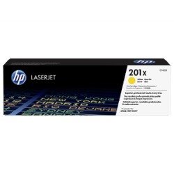 HP TONER GIALLO CF402X 201X 2300 COPIE ALTA CAPACITA  ORIGINALE