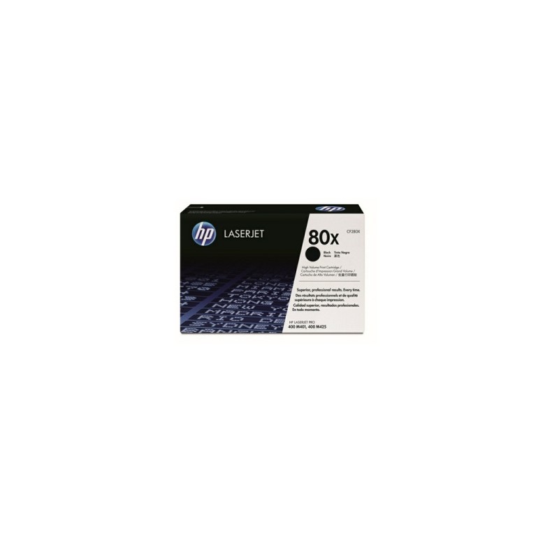 HP TONER NERO CF280X 80X 6900 COPIE ALTA CAPACITA ORIGINALE HP TONER NERO CF280X 80X 6900 COPIE ALTA CAPACITA ORIGINALE