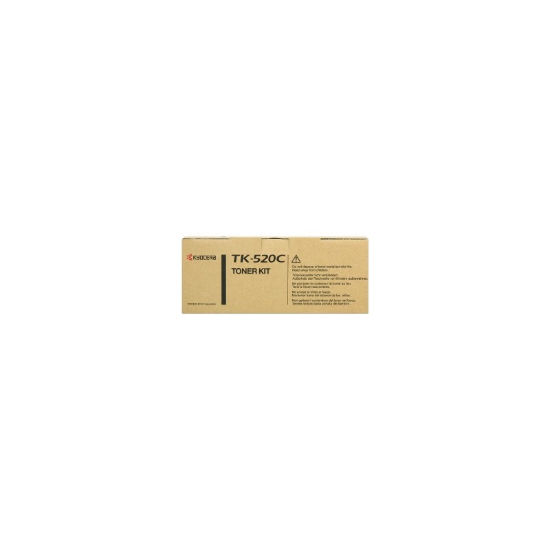 KYOCERA TONER CIANO TK-520C 1T02HJCEU0 4000 COPIE ORIGINALE KYOCERA TONER CIANO TK-520C 1T02HJCEU0 4000 COPIE ORIGINALE