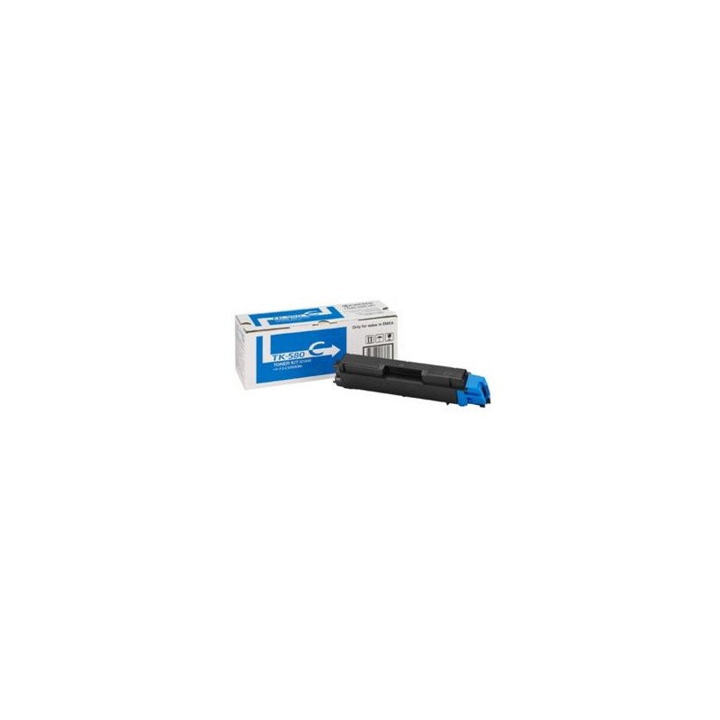 KYOCERA TONER CIANO TK-580C 1T02KTCNL0 2800 COPIE ORIGINALE KYOCERA TONER CIANO TK-580C 1T02KTCNL0 2800 COPIE ORIGINALE
