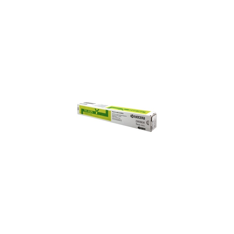KYOCERA TONER GIALLO TK-8325Y 1T02NPANL0 12000 COPIE ORIGINALE KYOCERA TONER GIALLO TK-8325Y 1T02NPANL0 12000 COPIE ORIGINALE