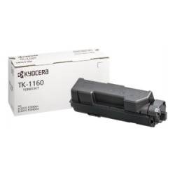 KYOCERA TONER NERO TK-1160 1T02RY0NL0 7200 COPIE ORIGINALE